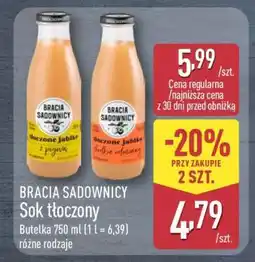 ALDI BRACIA SADOWNICY Sok tłoczony oferta
