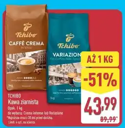 ALDI TCHIBO Kawa ziarnista oferta