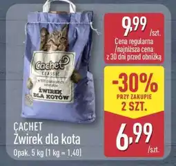 ALDI CACHET Żwirek dla kota oferta