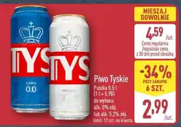 ALDI Piwo Tyskie oferta