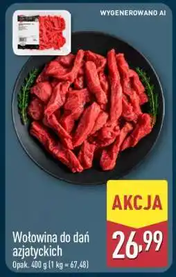 ALDI Wołowina do dań azjatyckich oferta