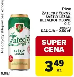 Globi Piwo Žatecký Černý, Světlý Ležák, Bezalkoholowe oferta
