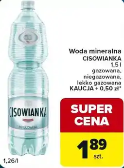 Globi Woda mineralna CISOWIANKA oferta