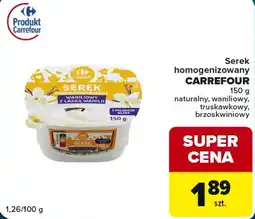 Globi Serek homogenizowany CARREFOUR oferta