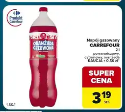 Globi Napój gazowany oranżada Carrefour Classic oferta
