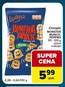 Globi Chrupki Lorenz Monster Munch Pizza oferta