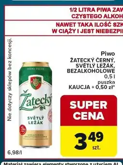 Globi Piwo bezalkoholowe Žatecký oferta