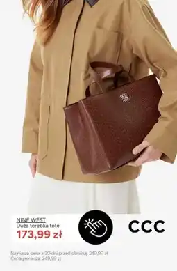 CCC Torebka tote duża Nine West oferta