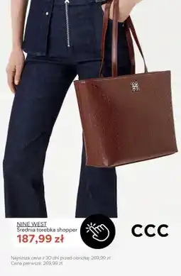 CCC Torebka shopper średnia Nine West oferta