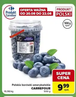 Carrefour Express Polskie borówki amerykańskie Carrefour oferta