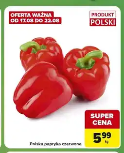 Carrefour Express Polska papryka czerwona oferta