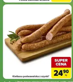 Carrefour Express Kiełbasa podwawelska z szynki oferta