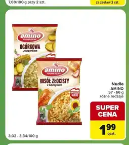 Carrefour Express Nudle Amino Rosół Złocisty z lubczykiem oferta