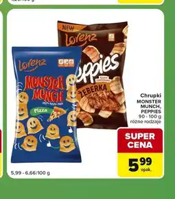 Carrefour Express Chrupki Lorenz Monster Munch Pizza oferta