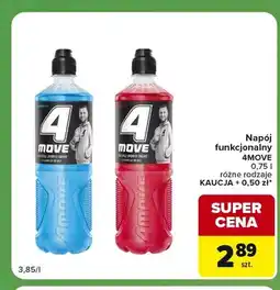 Carrefour Express Napój funkcjonalny 4MOVE czerwony oferta