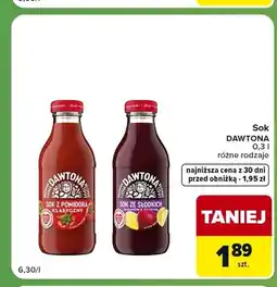 Carrefour Express Sok ze słodkich buraków z cytryną Dawtona oferta