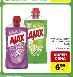 Carrefour Express Płyn uniwersalny do czyszczenia Ajax Floral Fiesta fioletowy oferta