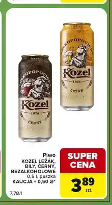 Carrefour Express Piwo Kozel Ležák oferta