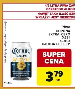 Carrefour Express Piwo bezalkoholowe Corona Cero oferta