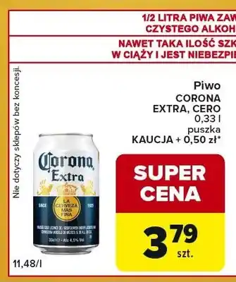 Carrefour Express Piwo bezalkoholowe Corona Cero oferta