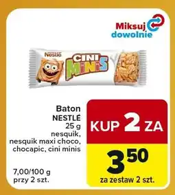 Carrefour Express Baton Nestlé Cini Minis oferta