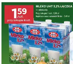 Stokrotka Mleko UHT Łączka Mlekovita 3,2% oferta