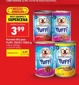Biedronka Karma dla psa Puffi z jagnięciną oferta
