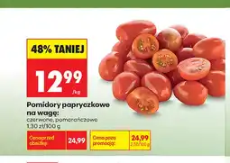 Biedronka Pomidory papryczkowe na wagę pomarańczowe oferta
