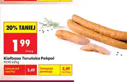 Biedronka Kiełbasa Toruńska Pekpol oferta