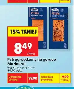 Biedronka Pstrąg wędzony na gorąco Marinero oferta