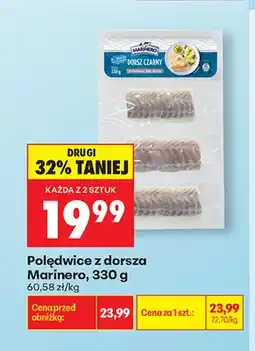 Biedronka Polędwice z dorsza Marinero oferta