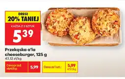 Biedronka Przekąska a'la cheeseburger oferta