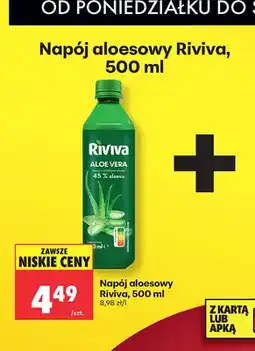 Biedronka Napój aloesowy Riviva oferta