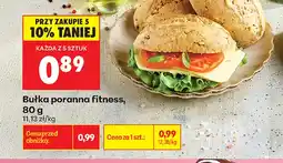 Biedronka Bułka poranna fitness oferta