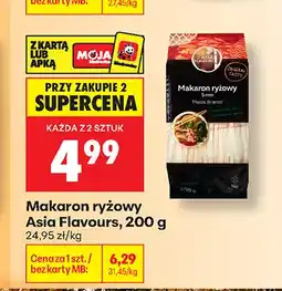 Biedronka Makaron ryżowy Asia Flavours oferta