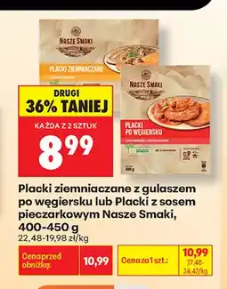 Biedronka Placki ziemniaczane z gulaszem po węgiersku Nasze Smaki oferta