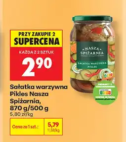 Biedronka Sałatka warzywna Pikles Nasza Spiżarnia oferta