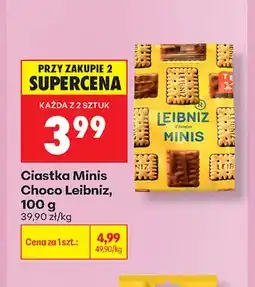 Biedronka Ciastka Minis Choco Leibniz oferta