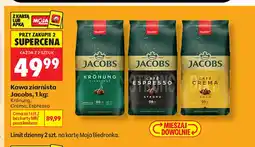 Biedronka Kawa ziarnista Jacobs Krönung oferta