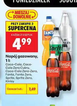 Biedronka Napój gazowany Coca-Cola Zero Cukru oferta