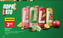 Biedronka Piwo Lech Rhubarb Lemon oferta