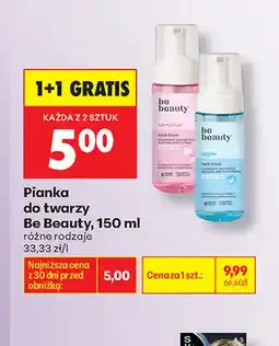 Biedronka Pianka do twarzy Be Beauty Algae oferta