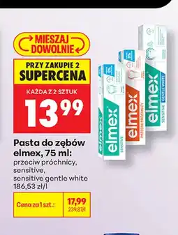 Biedronka Pasta do zębów elmex przeciw próchnicy oferta