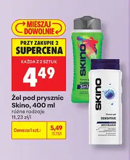 Biedronka Żel pod prysznic Skino oferta