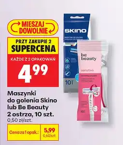 Biedronka Maszynki do golenia Skino 10-pak oferta