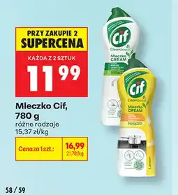 Biedronka Mleczko Cif oferta