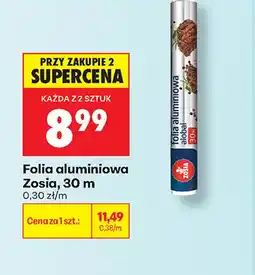 Biedronka Folia aluminiowa Zosia oferta