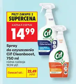 Biedronka Spray do czyszczenia Cif Cleanboost oferta
