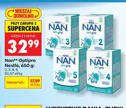 Biedronka Mleko następne Nan Optipro 2 Nestlé oferta