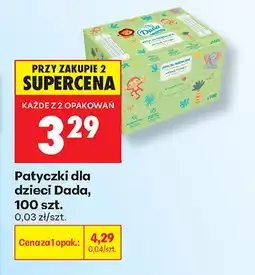 Biedronka Patyczki dla dzieci Dada oferta